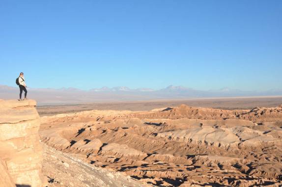 Um dos mirantes no Vale da Morte, no Deserto do Atacama - norte do Chile